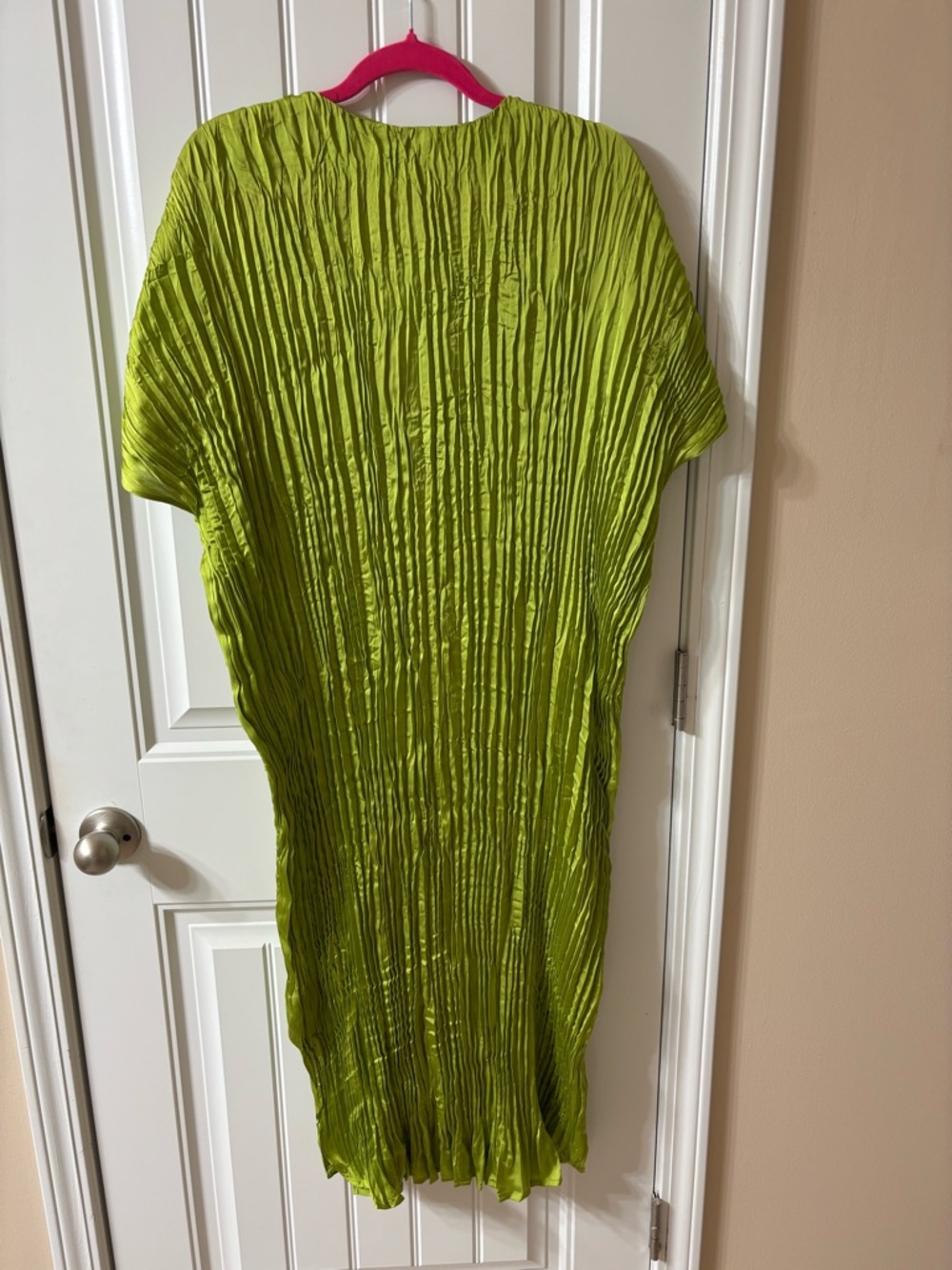 H&M Pleated Tunic Dress- Green - Picture 3 of 5